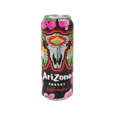 Arizona Energy Drink Watermelon με Ανθρακικό Κουτί  500ml